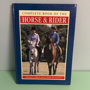 1992 Complete Book of The Horse & Rider, Robert Owen and John Bullock,Horse Book